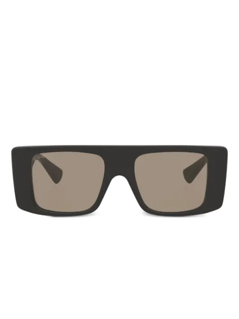 Gucci Eyewear rectangular-frame sunglasses Black GC0024321100D1