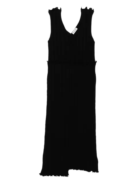 Jil Sander cotton dress Black J01CT0250J15457