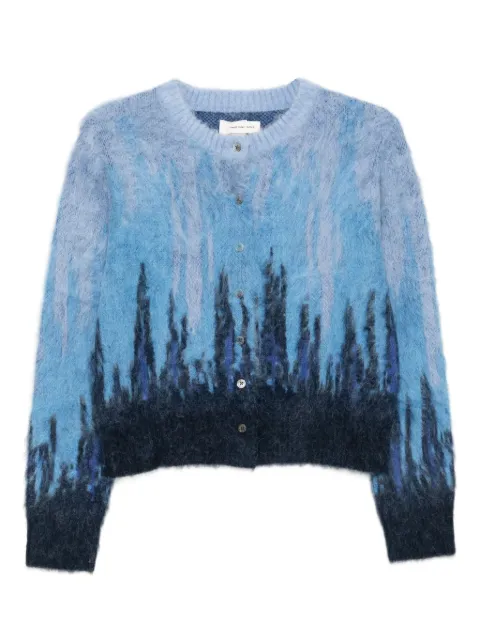 Feng Chen Wang gradient cardigan Blue FWF20KT01