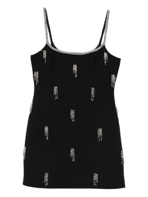 SIMKHAI embellished-strap mini dress Black 6251201C