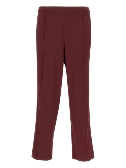 adidas side-stripe elasticated-waistband trousers Red KA5258