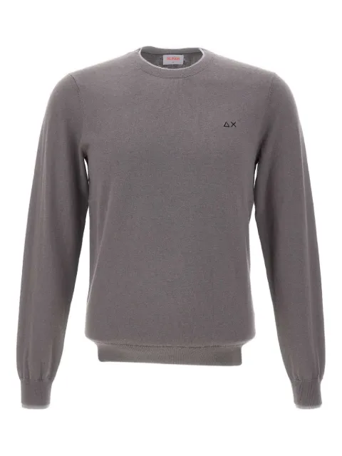Sun68 crew-neck long-sleeve sweater Grey K4514147