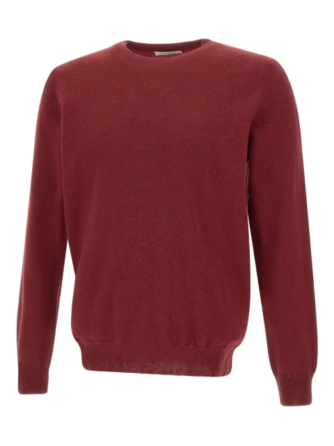 Kangra ribbed crew-neck sweater Red 200801142