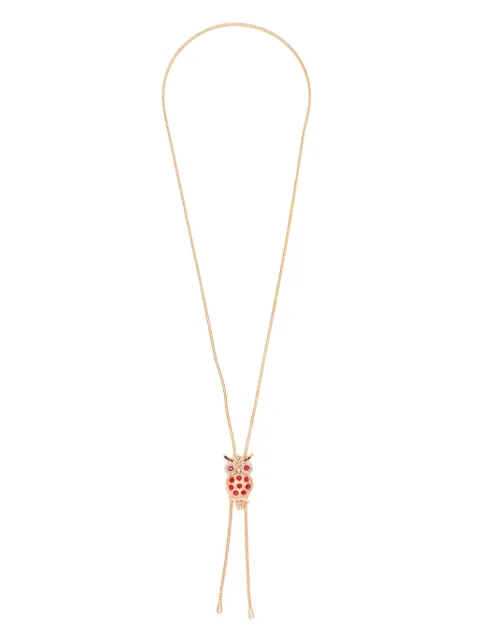 BLAKLACE owl necklace Gold BLKAC00018