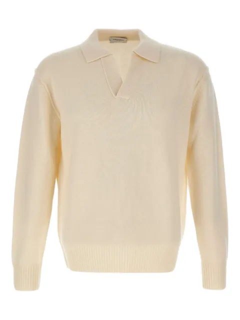 Paolo Pecora polo-collar sweater Neutrals A054F009