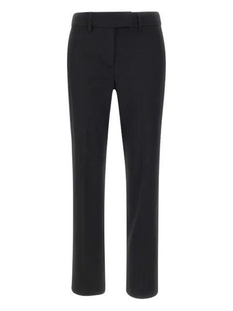 Marella welt-pockets front-crease trousers Black 2523136101200001