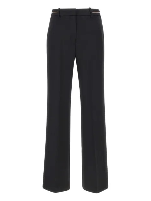 kaos chain-trimmed trousers Black RI1CO0210
