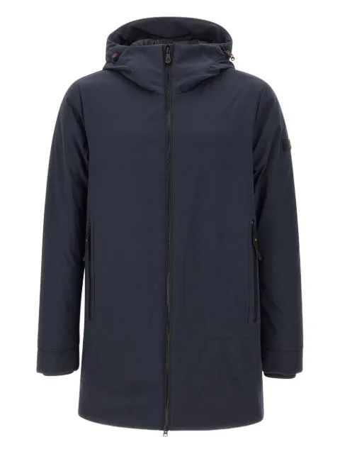 Peuterey hooded zip-up parka Blue PEU556701192020215