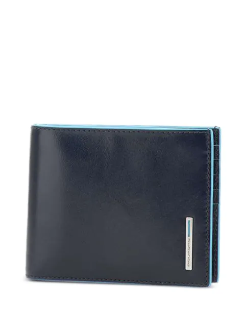 PIQUADRO leather wallet Blue PU1241B2R
