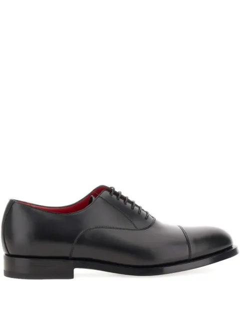 Barrett cap-toe lace-up oxford shoes Black 171U03823NERO