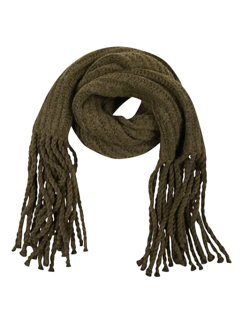 IRO fringed scarf Green WM52FLUFFYSCAR