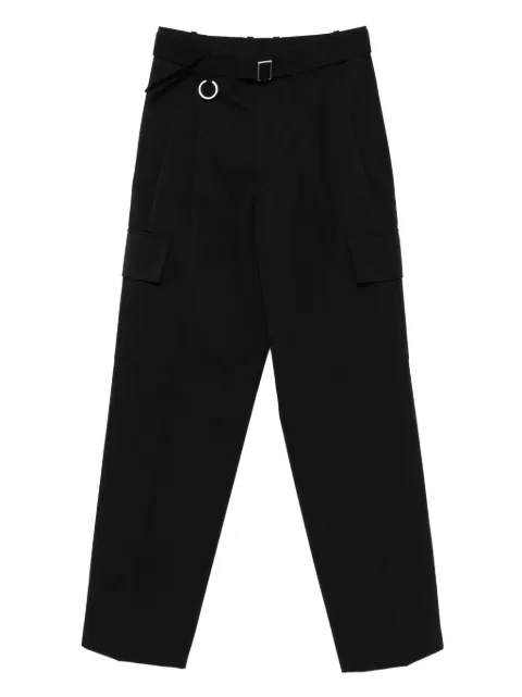Études Studio belted cargo trousers Black H25MMTRO882