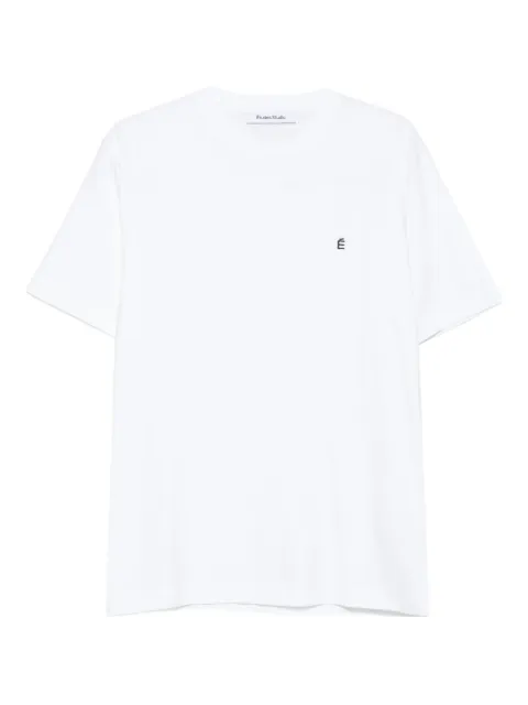 Études Studio logo-embroidered T-shirt White C00METSH100