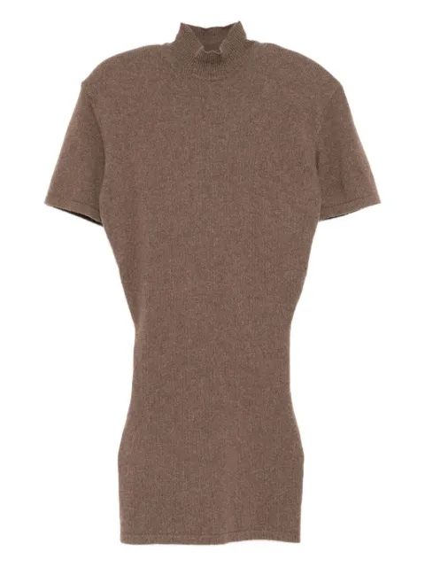Jacquemus The Castagna knit dress Brown DRW00713AK00282