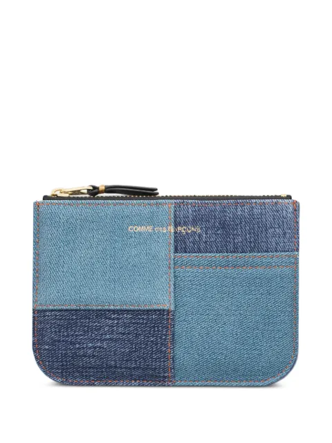 Comme Des Garçons Wallet denim-print wallet Blue SA8100DP