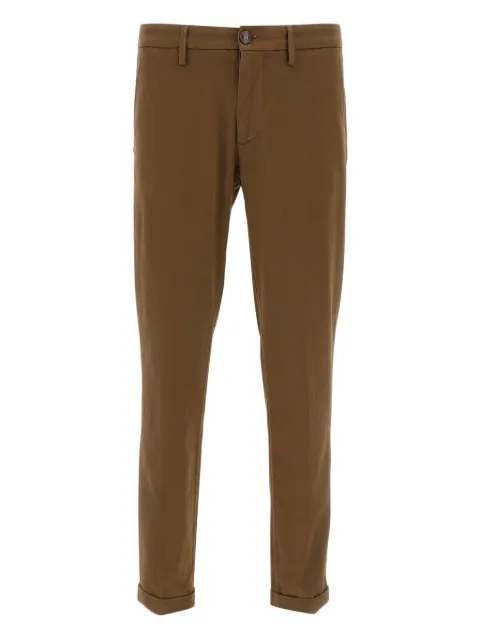Re-Hash cuffed welt-pocket trousers Brown P249JM24174604