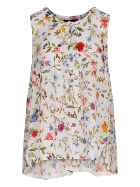 High Lithe floral-print top White 75330212680