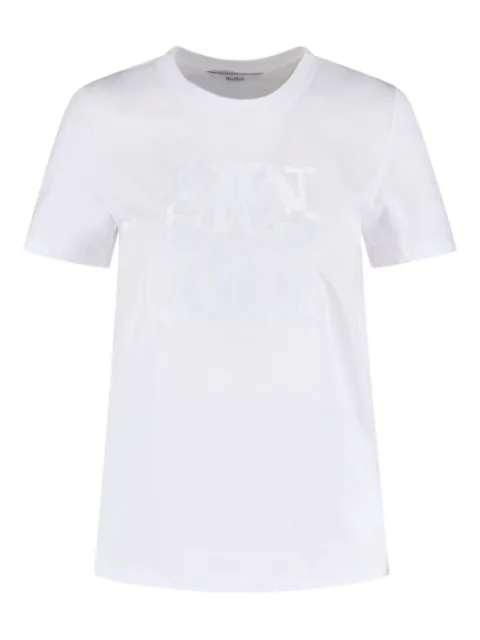 Max Mara logo-detail T-shirt White 2521946032600