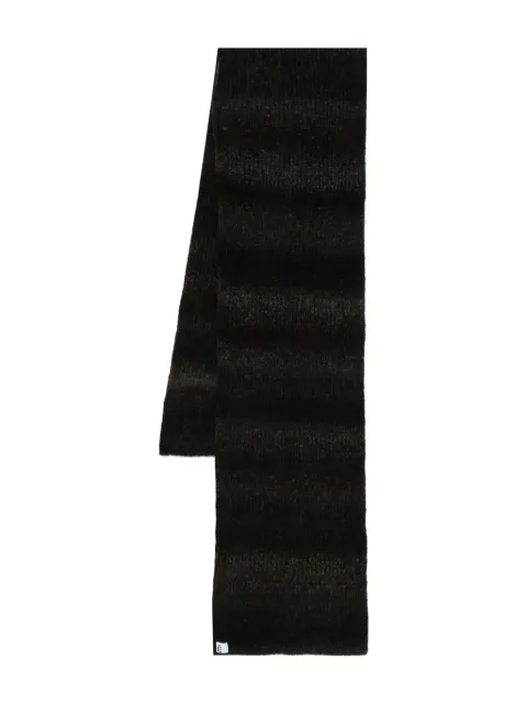Études Studio striped scarf Black H25NMACC6