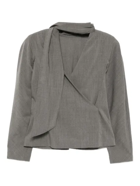 Jacquemus Chale blouse Grey TOW00841AW00653
