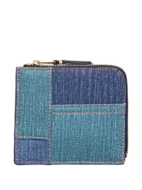 Comme Des Garçons Wallet denim-print wallet Blue SA3100DP