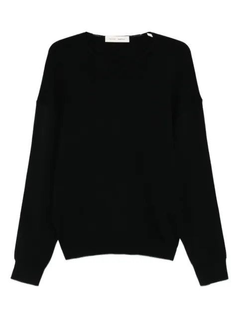 FEAR OF GOD ESSENTIALS round-neck sweater Black 192SP256490F