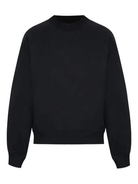 Victoria Beckham raglan-sleeves cotton sweatshirt Black 1425JSS006829A