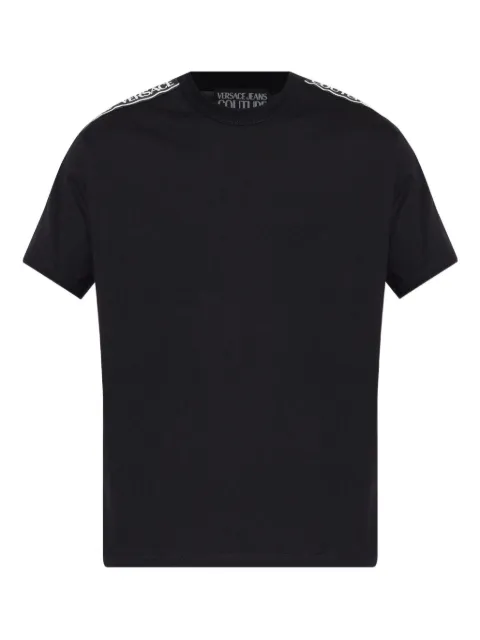 Versace Jeans Couture shoulder-tape T-shirt Black 79GAHC02CJ01C