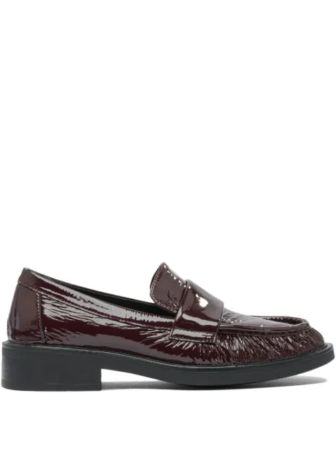 strategia shoes patent leather loafers Red A5829BUBBLEBORDO