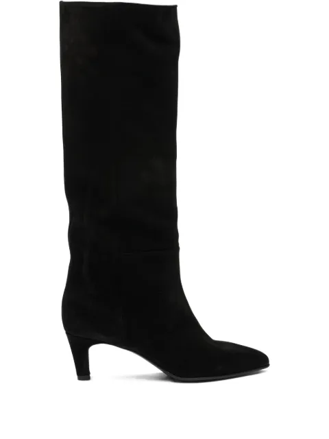 strategia shoes suede knee-length boots Black A5990VELOURNERO