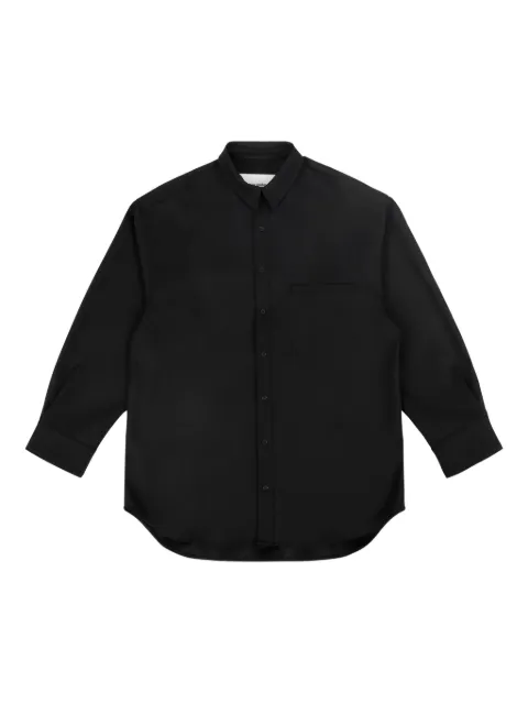 ENTIRE STUDIOS long-sleeve shirt Black UNU2513001BL