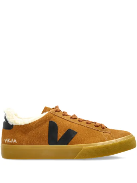 VEJA suede leather V-logo sneakers Brown CW0320809