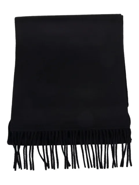 THE DYNAMIS STUDIO fringed scarf Black DS07F25