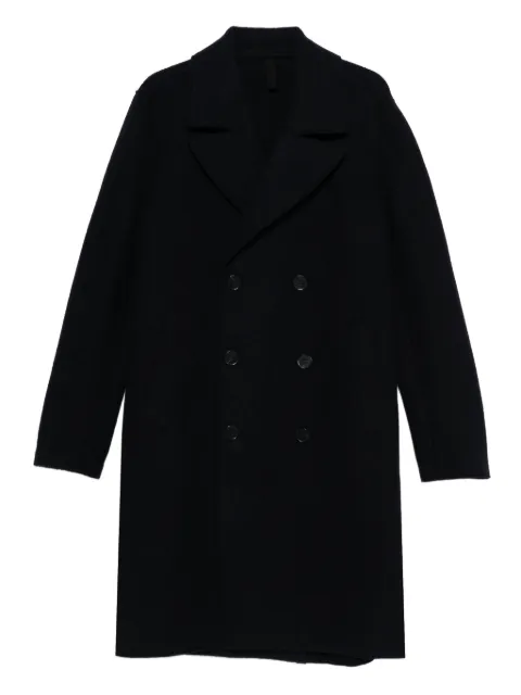 Harris Wharf London double-breasted wool coat Blue CC9127MLC