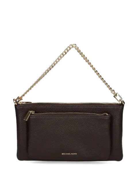Michael Michael Kors chain-strap leather satchel Brown 32F5GJ6C8L