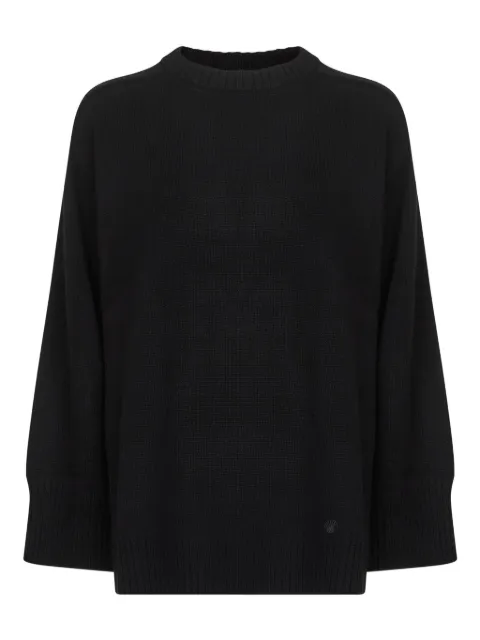LouLou de Saison cashmere crew-neck sweater Black SAFILDSBLACK