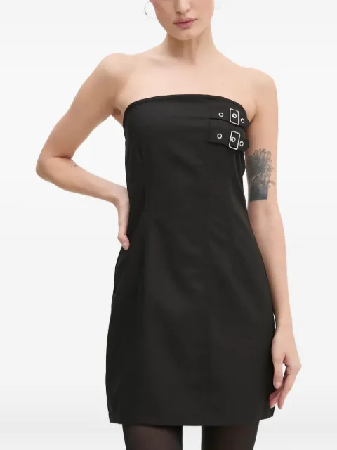 Résumé buckle strapless dress Black 222741231