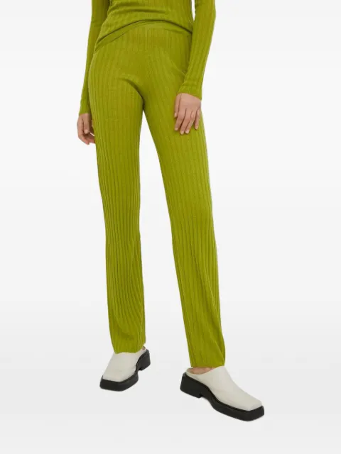Résumé ribbed trousers Green 17640970