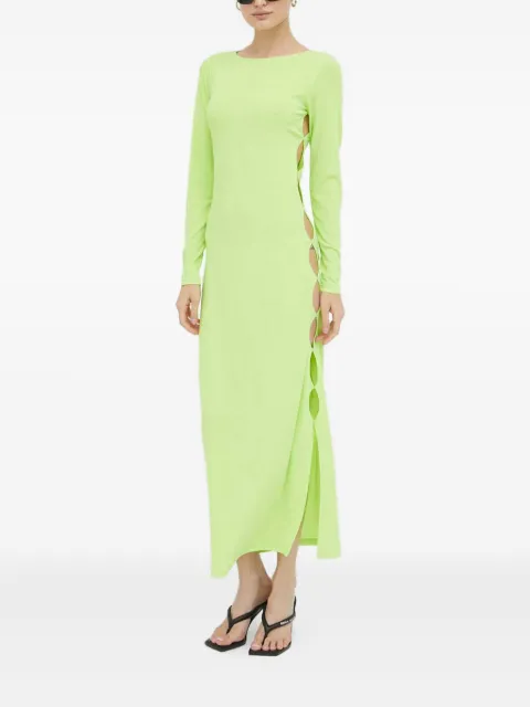Résumé side cutout dress Green 18161005