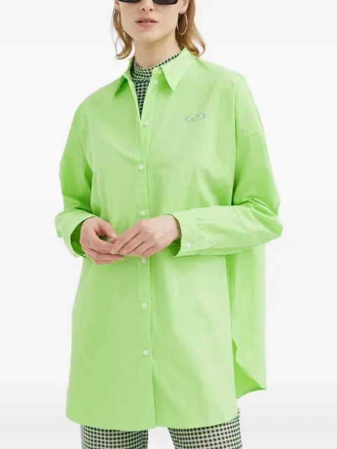 Résumé Buttoned long-sleeved top Green 16800931