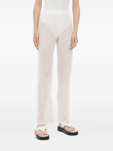 Résumé patterned trousers White 16730928