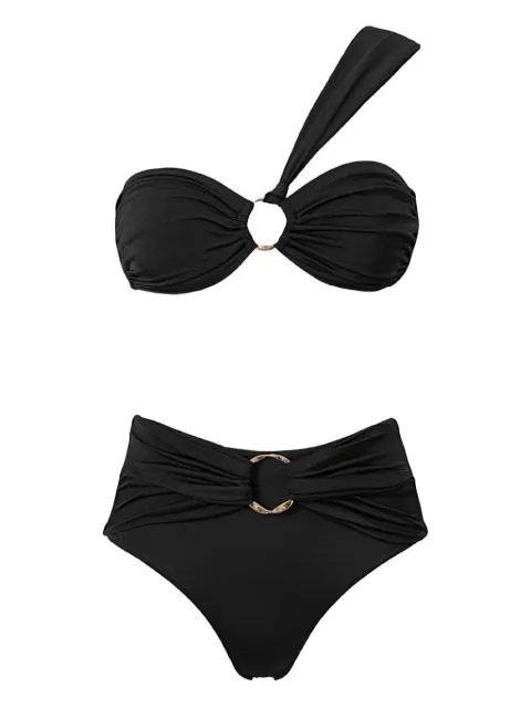 SOFIA ERHAN ring-detail bikini Black HERASET