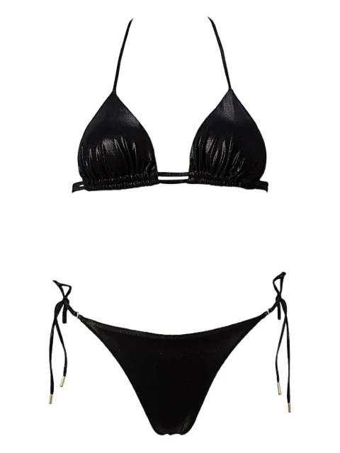 SOFIA ERHAN triangle bikini Black NOVASET