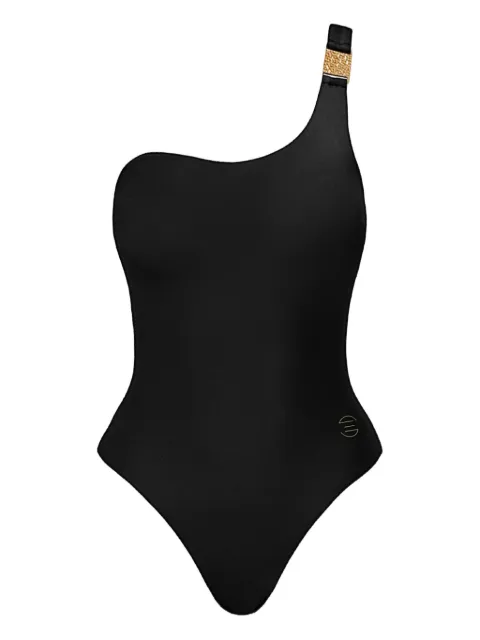 SOFIA ERHAN one-shoulder swimsuit Black ROSEONEPIECE
