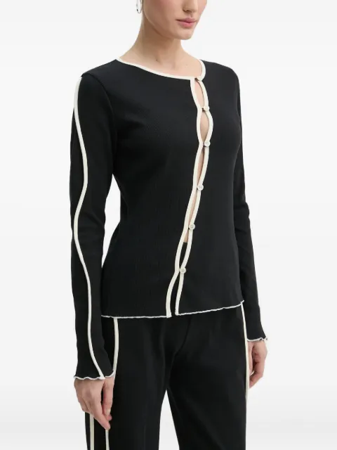 Résumé button-up cardigan Black 222341213