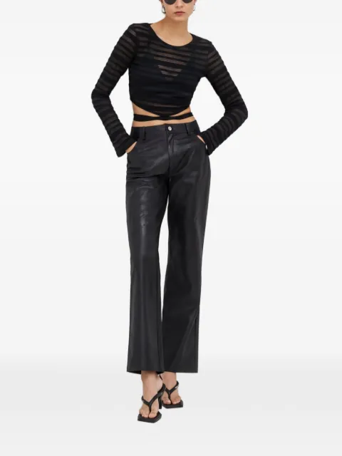 Résumé textured trousers Black 17700958