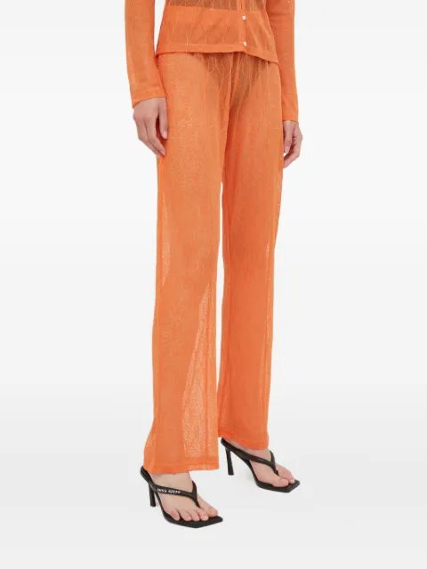 Résumé openwork trousers Orange 16730928