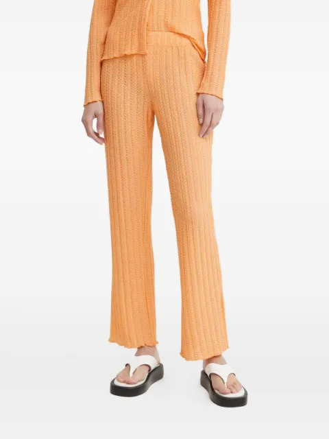 Résumé textured trousers Orange 20461120