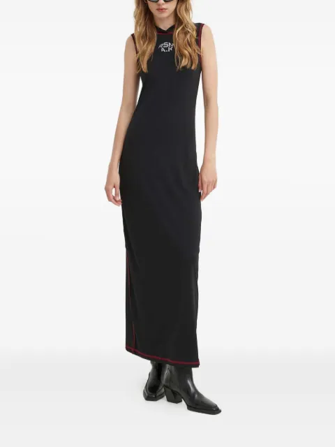 Résumé hooded trim dress Black 23031262