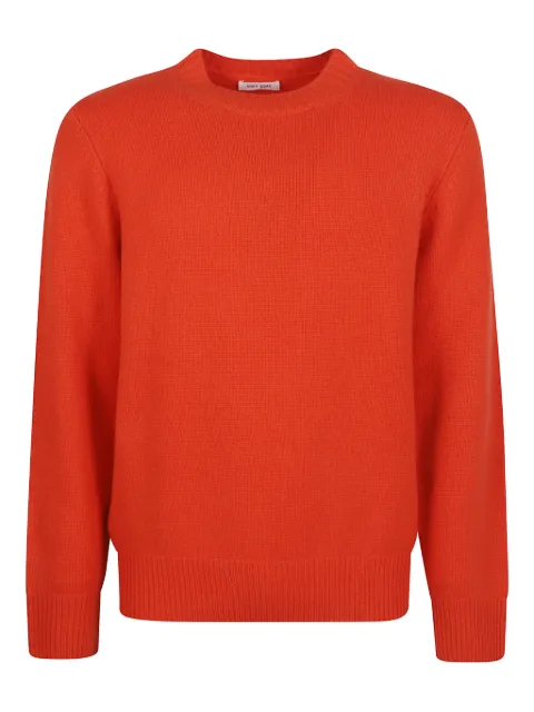 Soft Goat round-neck sweater Orange 24601